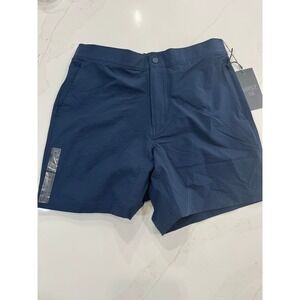 VRST Relaxed Fit Shorts Men's medium Navy Stretch Quick Dry UV Protection NWT